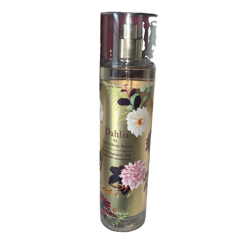 BATH & BODY WORKS Dahlia Scent Fine Fragrance Body Mist Spray Floral 8 fl Oz New
